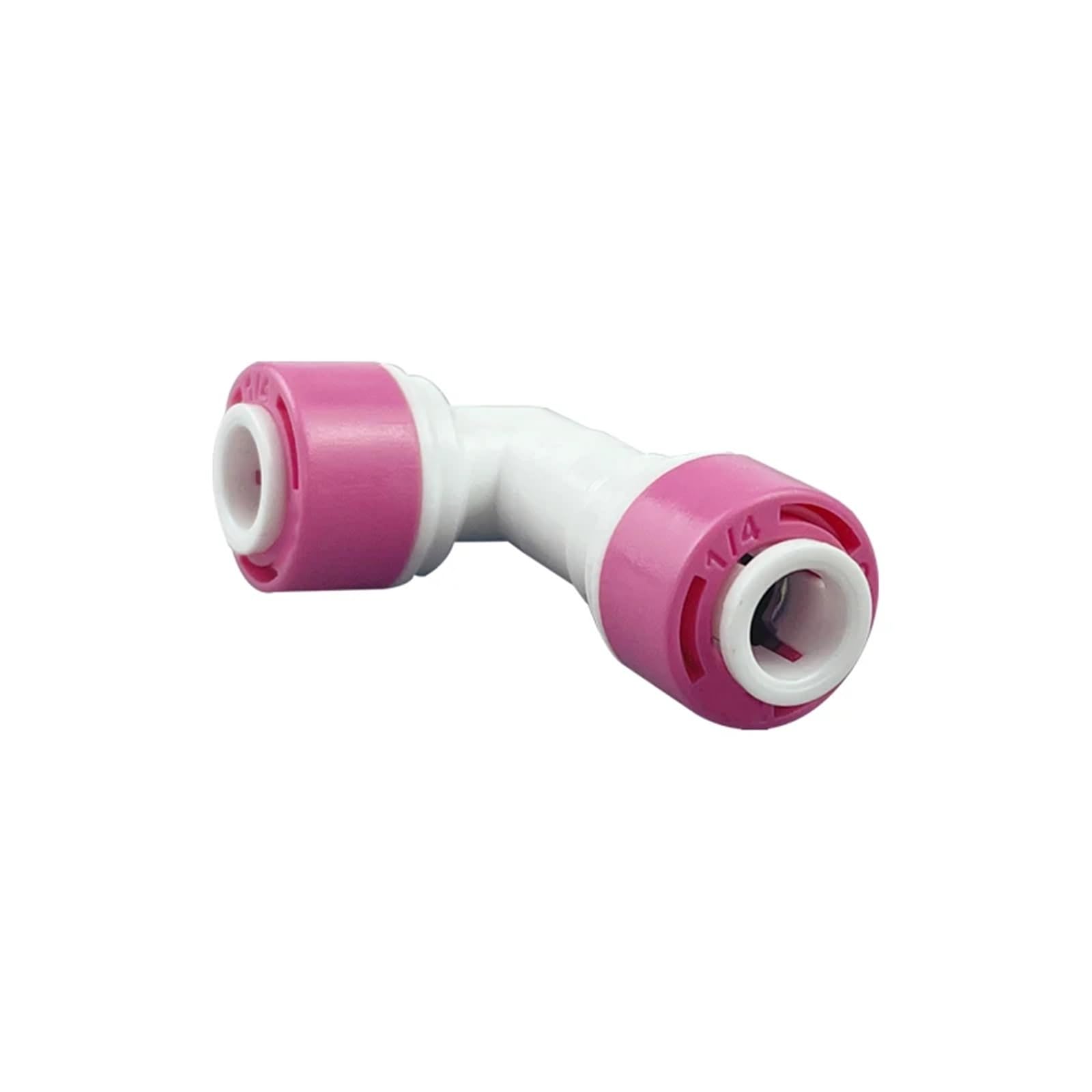 5 piezas de codo válvula retención agua ósmosis inversa, conector acoplamiento rápido manguera 1/4" diámetro exterior, plástico for sistema