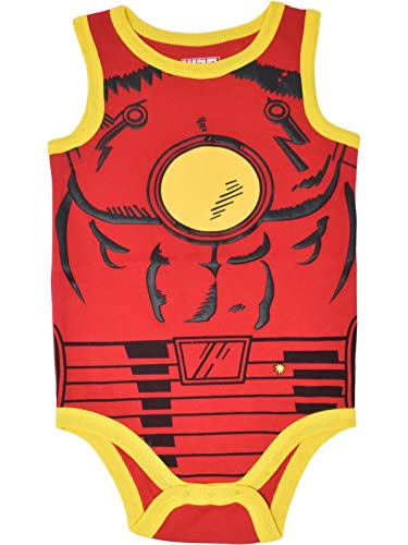 Marvel Avengers Captain America Iron Man Hulk Baby 5 Pack Bodysuits3