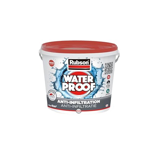 Rubson revêtement Waterproof Anti fuite Terre Cuite 5kg pour réparation et étanchéité,...