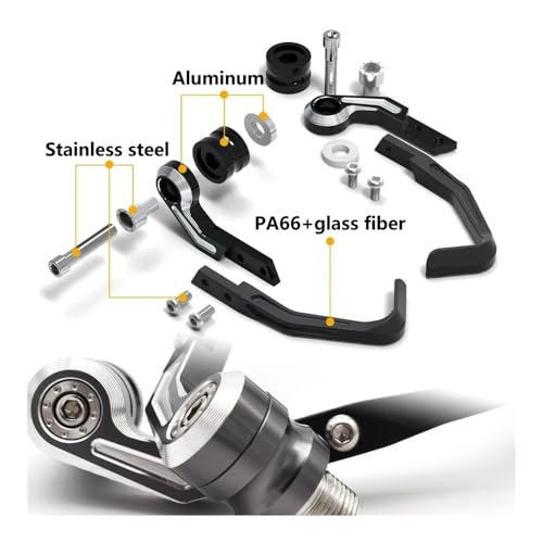 Garde main protecteur de levier haut de gamme pour guidon Z650 - 5