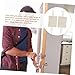 IWOWHERO 3pcs Door Silencers Cushions for Quiet Spaces Noise Reduction Easy Install No Tools Required Suitable for Bedroom Front Doors Prevents Slamming Accidental Injuries