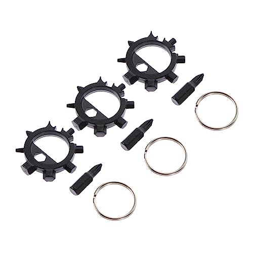 WHAMVOX 3Pcs Portable Octopus Screwdriver Multifunctional Outdoor Bike Repair Tools Durable and Compact Design for Easy Use and Convenience