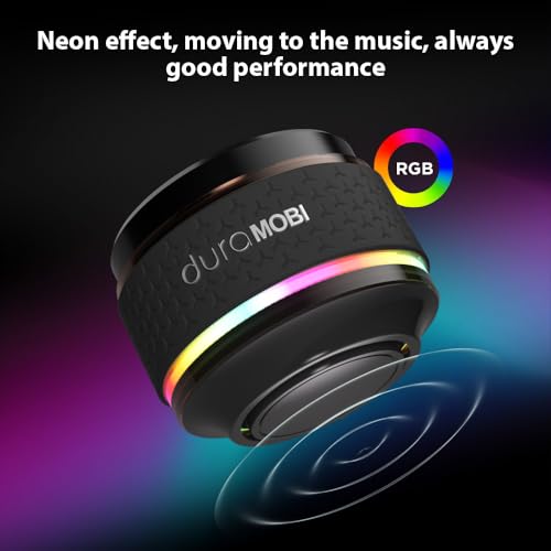 Image of Wireless Mini BT Bone Conduction Speaker, Portable Sound Box, Magnetic Adsorption, RGB Color Light, IP54 Waterproof, Creative Portable Speaker Mini Size Music Player for Home Outdoor Travel