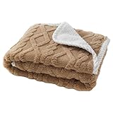 MLWSKERTY Long Plush Warm Dog Blanket Multiple Functional Mats Pet Warm Sleeping for Pet Washable Dogs Bed