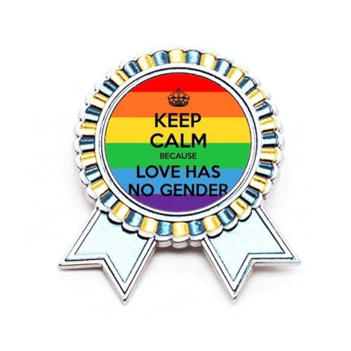 Broche transgenre LGBT médaille de la fierté et de l'acceptation de soi