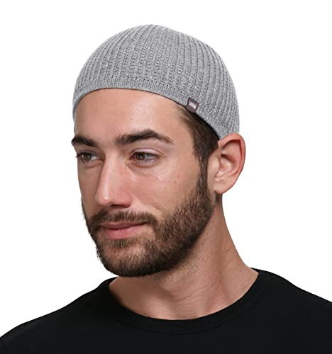 Image of Candid Signature Checkered Kufi Beanies for Men & Women Skull Cap - Cotton Skully, Running Cap & Helmet Liner