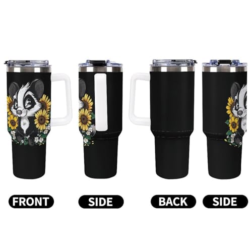 Taza de coche Skunk antigoteo para un transporte limpio 5