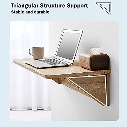 Table d'ordinateur peu encombrante et rabattable pour studio et bureau