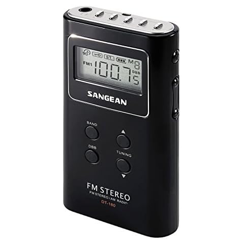 Sangean DT-180 AM / FM Pocket Radio Cover