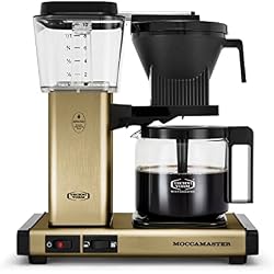 1 of Technivorm Moccamaster 53936 KBGV 10-Cup Coffee Maker Brushed Gold, 40 Ounce, 1.25l