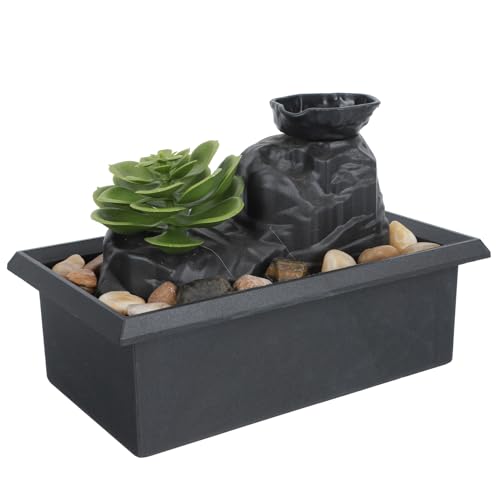 PRETYZOOM Fontana A Cascata Da Tavolo Con Funzione Di Acqua Corrente Decorazione Feng Shui Per La Festa Di Inaugurazione Della Casa