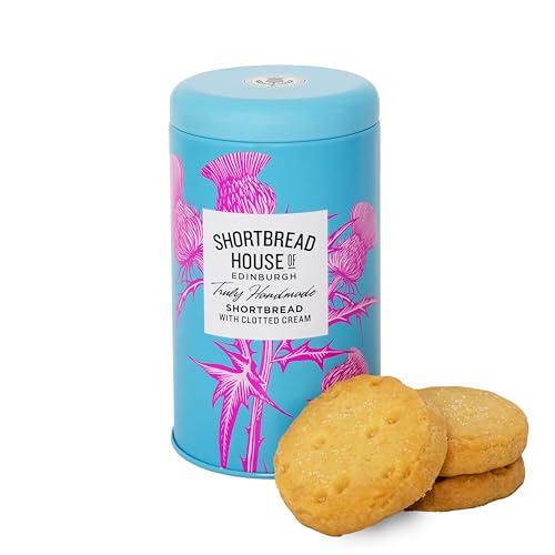 Shortbread House of Edinburgh Clotted Cream Handmade Shortbread 140g Tin