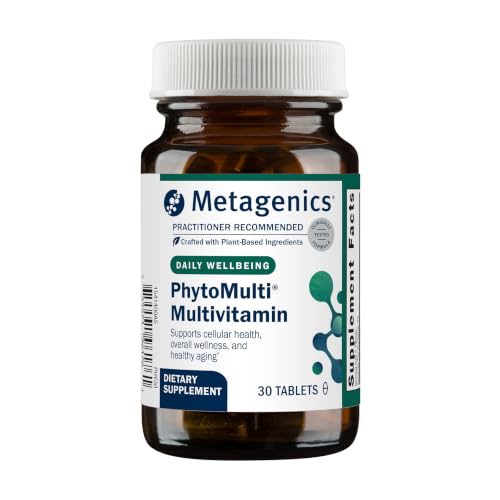 Metagenics PhytoMulti Multivitamin Without Iron, 30 Tablets