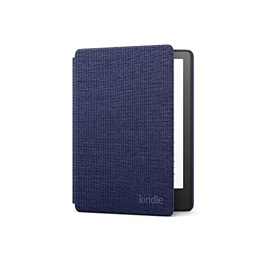 Capa de tecido para Novo Kindle Paperwhite (11ª geração - 2021) - Cor Azul Marinho