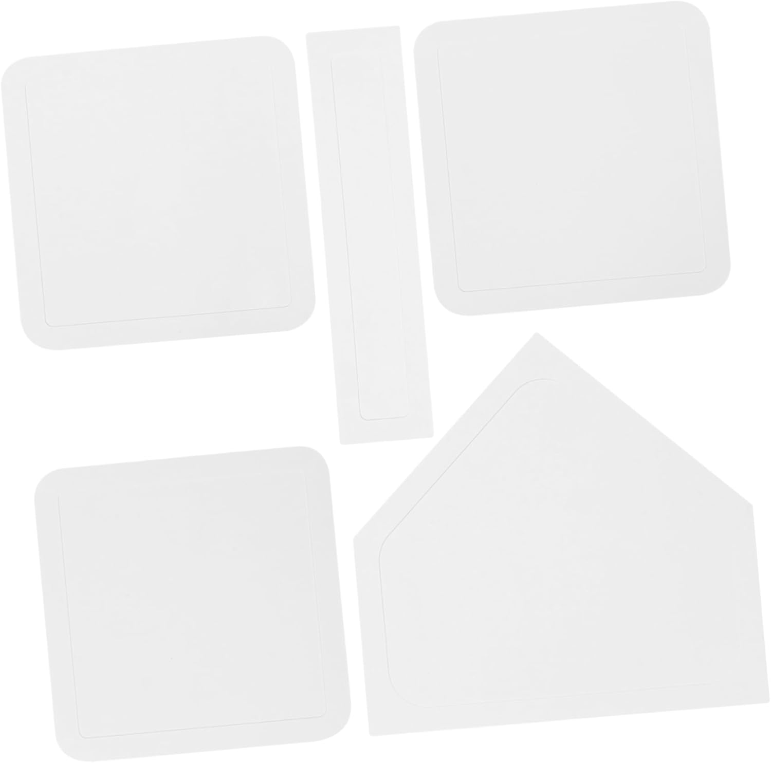 POPETPOP 5pcs Baseball Field Bases Softball Plate Rubber Base Bag for Outdoor Play