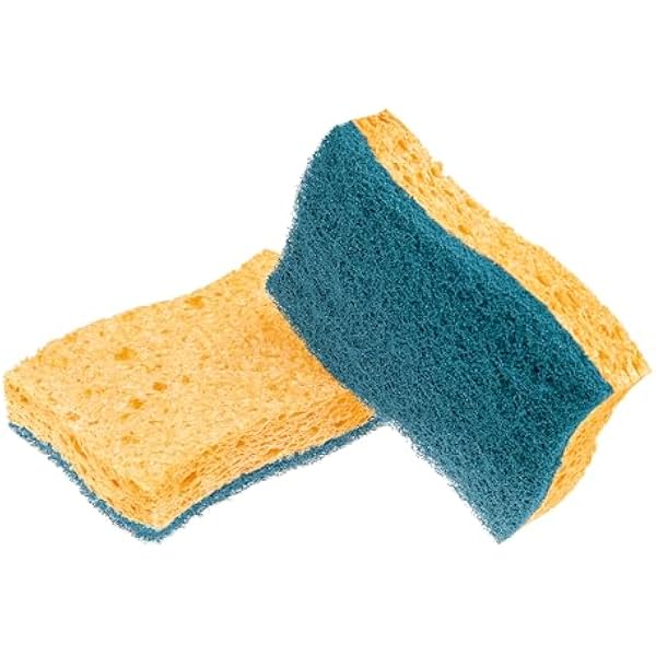 Scotch-Brite Мягкая губка для чистки целлюлозы устойчивая к появлению царапин 3 1 в упаковке