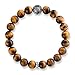 Produktbild THOMAS SABO Unisex-Armband Ethno Tigerauge Braun 925 Sterling Silber 19 cm A1679-826-2-L19
