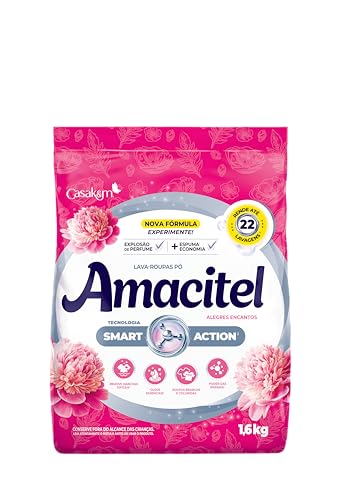 LAVA-ROUPAS AMACITEL ALEGRES ENCANTOS 1,6Kg LAVA-ROUPAS AMACITEL ALEGRES ENCANTOS 1,6Kg