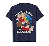 Disney Beauty and The Beast Retro No One Lifts Like Gaston T-Shirt