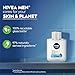NIVEA MEN Sensitive Cool Post Shave Balm, Enriched with Chamomile and Seaweed Extracts, Alcohol Free After Shave Balm for Men, 3.3 Fl Oz Bottle, Pack of 3