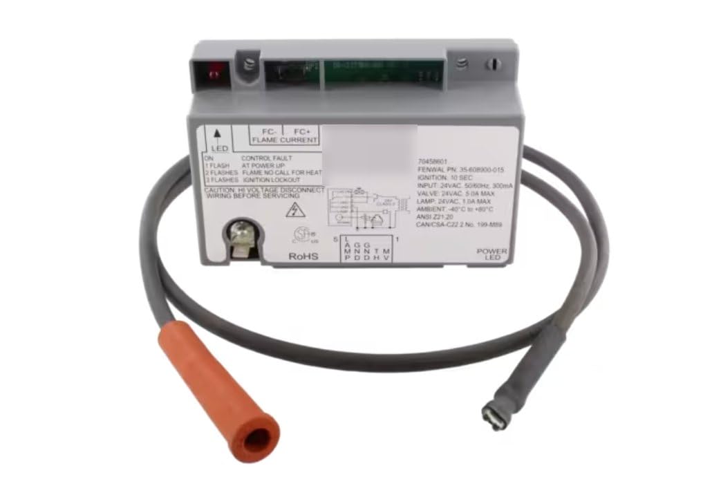 Fits Alliance Laundry Systems 1426 AD SD1864 AB 70458601 35-608900-015 199-M89 Kit, Fenwal Domestic 120/170 Pre Design 2 for BH120L, BH120N, BH170L