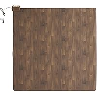 Amazon | [山善] フローリング調 ホットカーペット 3畳 (195cm×235cm