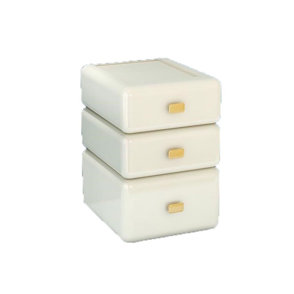 Portagioie Scatola Portaoggetti Prodotti For Il Trucco E La Cura Della Pelle, Cassettiera Da Tavolo, Armadio Portaoggetti, Scatola Portaoggetti For Organizzazione Ufficio (Color : Medium, Size : S1h