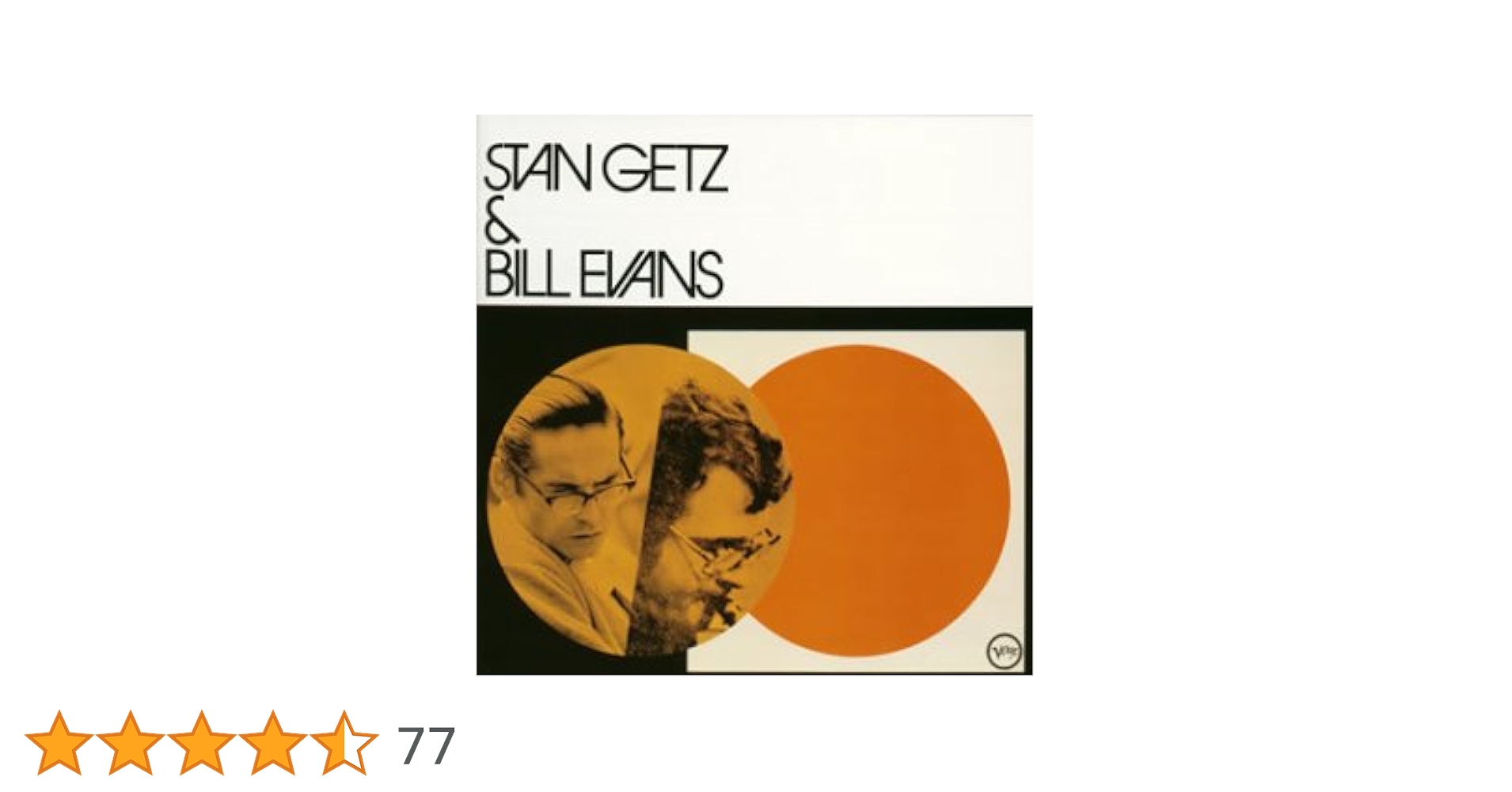 Amazon.co.jp: スタン・ゲッツ&ビル・エヴァンス+5: ミュージック