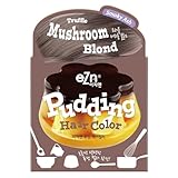 eZn Pudding Hair Dye for Sensitive Scalps – (Mushroom Blond) | No-Drip, Ammonia-Free, Long-Lasting Semi-Permanent Hair Color with Keratin for Gentle Gray Coverage at Home