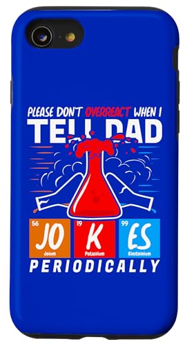 Carcasa para iPhone SE (2020) / 7 / 8 No exageres cuando le digo a papá bromas periódicamente divertido papá