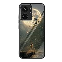 HAOYE Cover per Honor X7a, Elegante Brillantini Modello Silicone