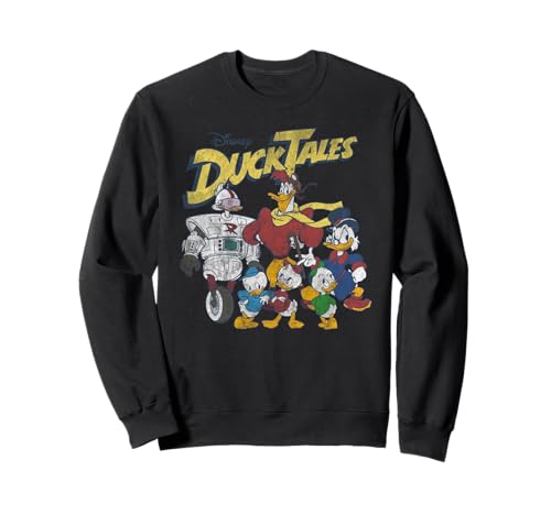 Sweatshirt Disney Duck Tales pull graphique en molleton qui ne bouge pas au lavage en machine