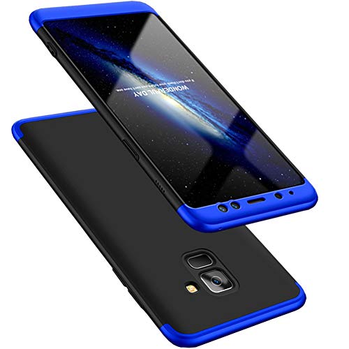Kit Capa Capinha Anti Impacto 360 Full Para Samsung Galaxy A8 Com Tela 5.6Polegadas - Case Acrílica