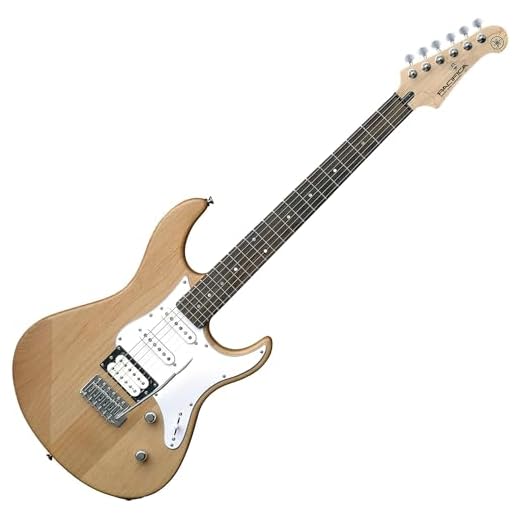 Yamaha Pacifica 112V guitarra eléctrica para principiantes y avanzados, con dos clases online con un profesor de la Yamaha Music School, en Amarillo Yellow Natural Satin