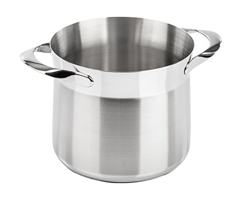 Casseruola 2 maniglie Barazzoni Pentola Ø24 cm My Lady - Capacità 8 litri- Made in Italy, Acciaio