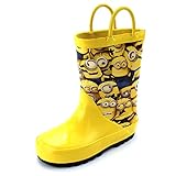 Universal Studios Despicable Me Minions Kids Rain Boots (13/1 M US Little Kid), Yellow