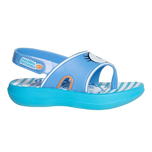 Sandalia, Galinha Pintadinha Hora do Papa, Kit, bebê, azul, 20/21