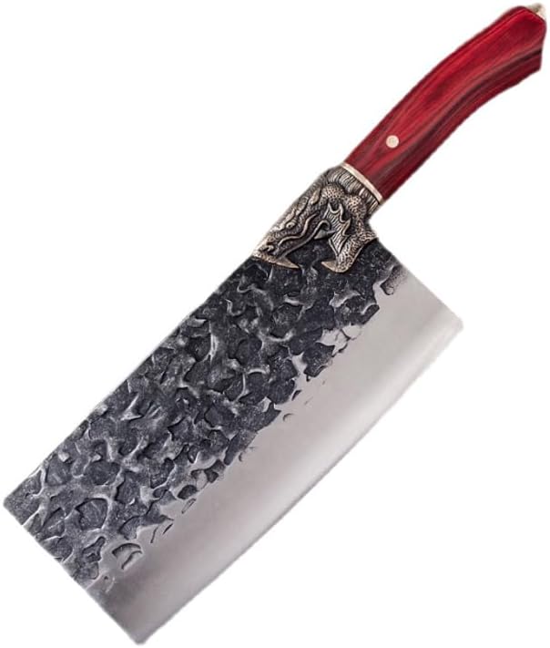 8 Inch Chinese Kitchen Chef Knife Meat Fish Slicing Vegetable Cutter Stainless Steel Cleaver Knife Butcher Chopping Kitchen Knives