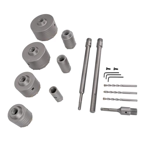 Kit de brocas escalonadas para concreto 7 piezas miniatura 3