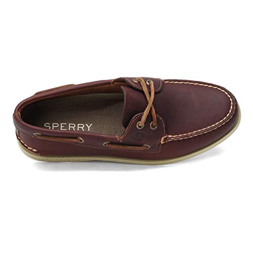 Image of Sperry Men's Authentic Original 2-Eye Boat Shoe, PECAN, 12 W US