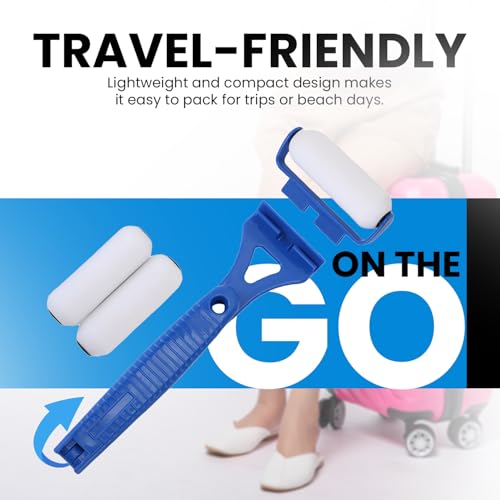FOREVER GEM Long Handle Lotion Applicator – Flexible Cream Spreader for Back & Body – Apply Sunscreen, Tanning Lotion, or Moisturizer – Washable Pad – Ideal for Seniors, Travel & Gifting - Thumbnail 6