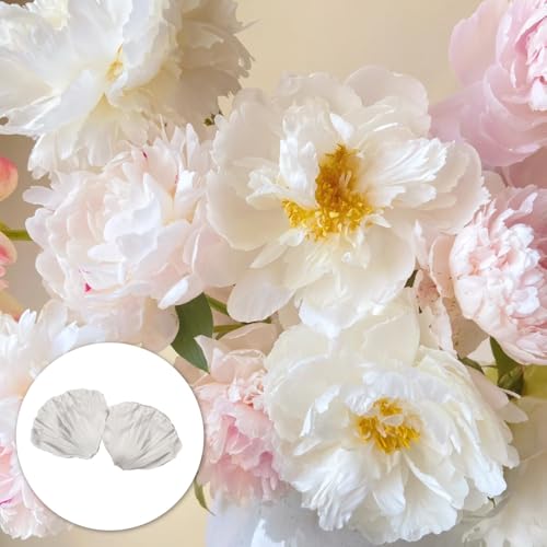 YapitHome Pack of 6 silicone petal moulds, flower petal silicone moulds, silicone mould flowers for cake decoration, baking accessories, modelling clay, baking tools, icing - Image 5