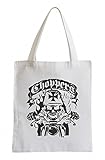 100% Made in Germany J.Roxx Biker Skull Choppers Jutebeutel