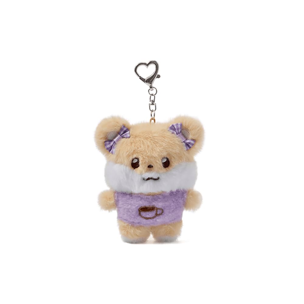 Amazon.co.jp: ILLIT ‐ ぬいぐるみキーホルダー MOCHA LATTE (モカ