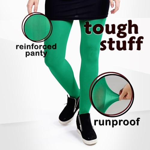 Image of Silky Toes Women's 60D Soft Opaque Tights 1-2 Pairs -Black White And Colored Stockings for Women