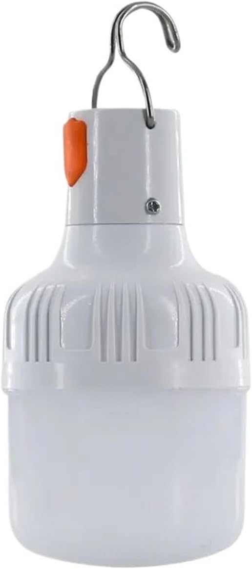 1PC Outdoor USB Rechargeable LED Lamp Bulbs 60W Emergency Light Hook Up Camping Fishing Portable Tents Lantern