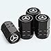 for Mercedes Benz Valve Stem Caps, Alloy Car Tire Valve Caps Compatible with Mercedes Benz C E S M Serie CLK GLK GL AB AMG GLS GLE AMG, Black