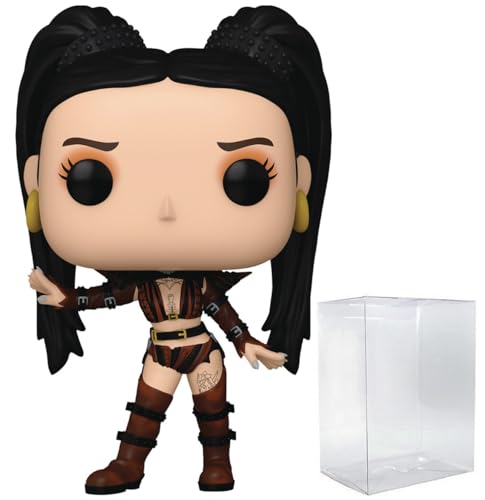 Image of POP Rocks: Bella Poarch (Inferno) Funko Vinyl Figure (Bundled with Compatible Box Protector Case), Multicolor, 3.75 inches