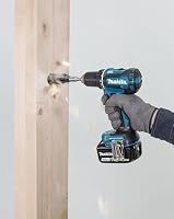 Makita DDF485Z Akku Bohrschrauber 18 V, ohne Akku, ohne Ladegerät, Lithium Ionen, Blau, Schwarz – Ansicht 9