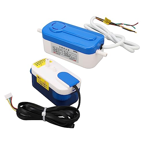 Bomba de Condensado HVAC, Bomba Silenciosa de Eliminación de Drenaje de Condensación Automática Mini Dividida, Bomba de Condensado Automática para HVAC, Aire Acondicionado,